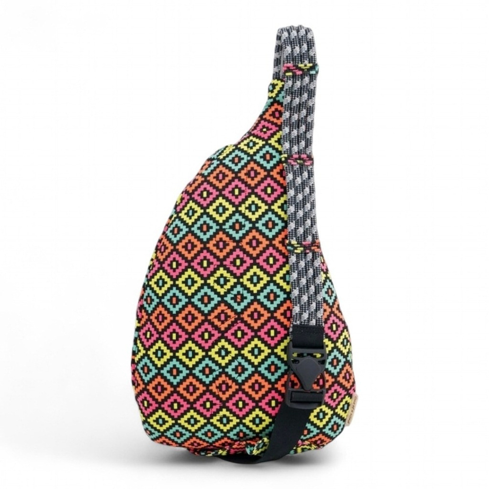 KAVU Rope Sling Geometric Crossbody Backpack - Picture 2 of 10